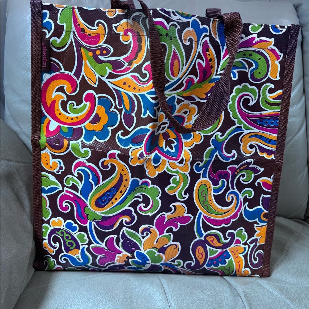 Longaberger vintage tote bag